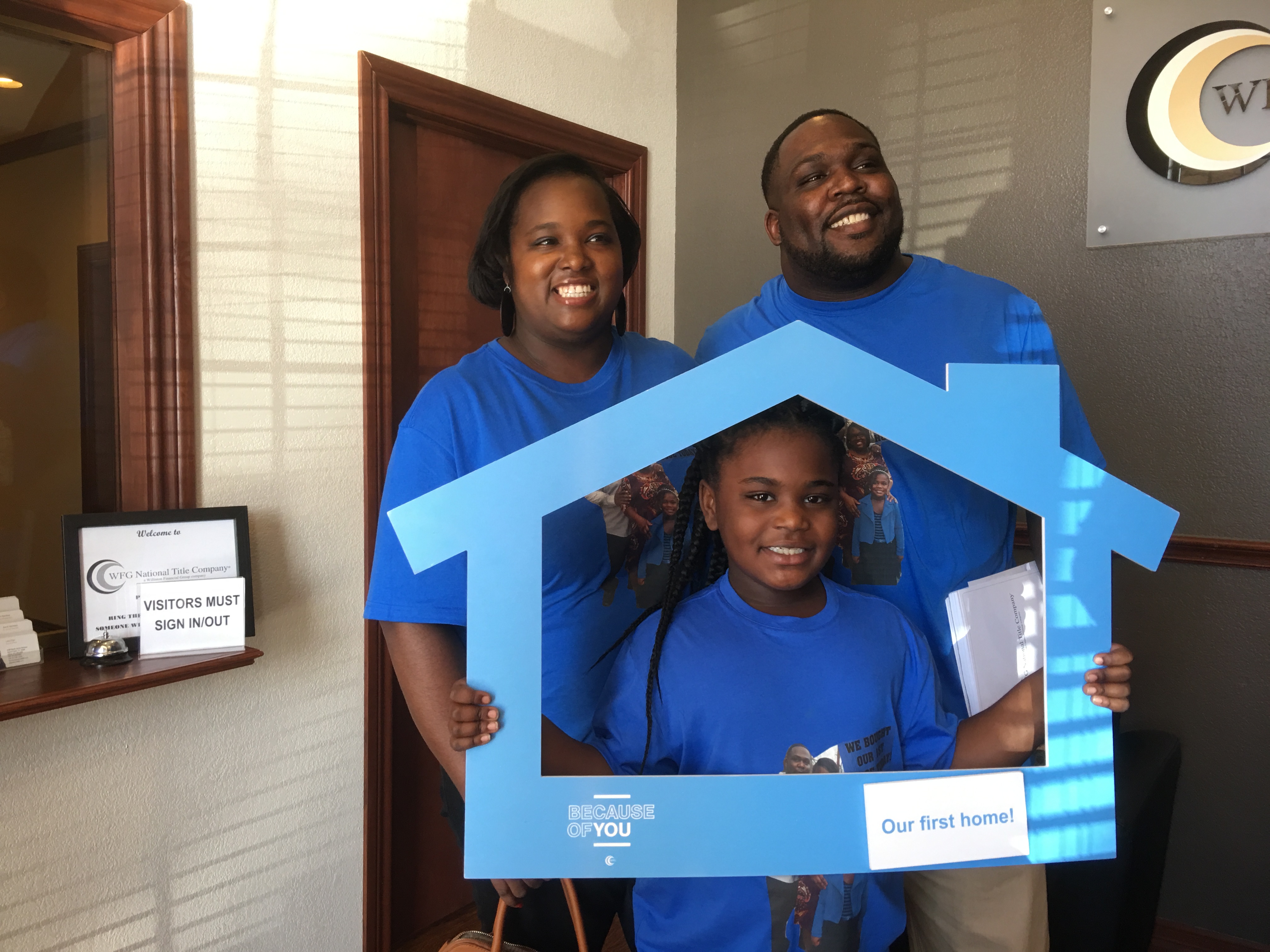 Closing day smiles